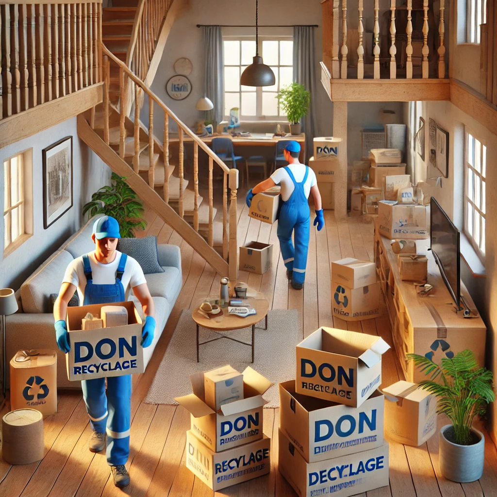 Illustration d’un débarras de maison en Gironde (33)